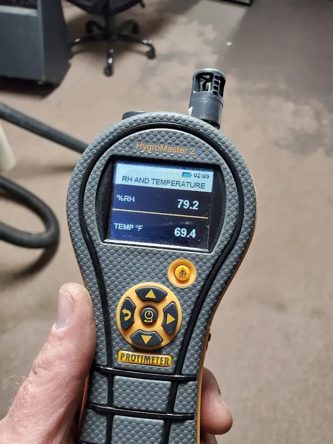 Moisture meter humidity assessment for Fire & Smoke Damage Restoration in Pelham